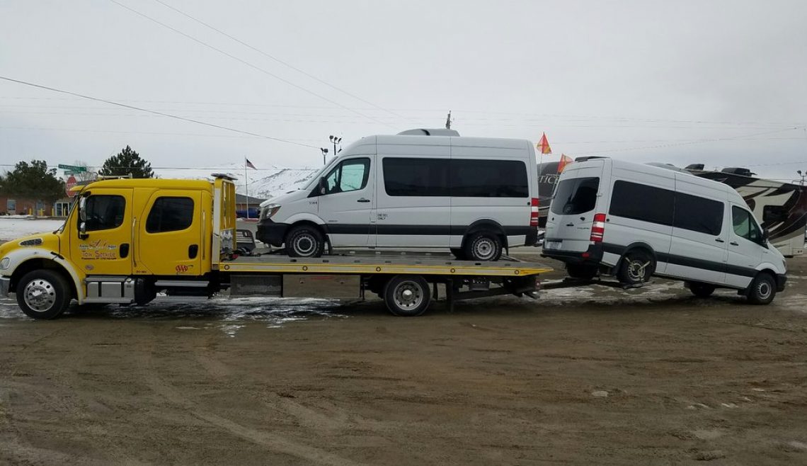 A-1 Trucking Moving Two Sprinter Vans
