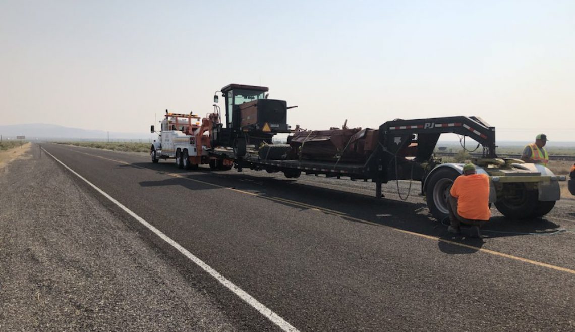 Flatbed with Tractor Rescue